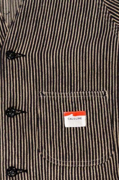 画像3: CAL O LINE　STRIPE ENGINEERS JACKET（CHARCOAL）