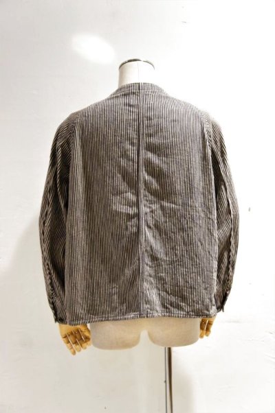 画像1: CAL O LINE　STRIPE ENGINEERS JACKET（CHARCOAL）