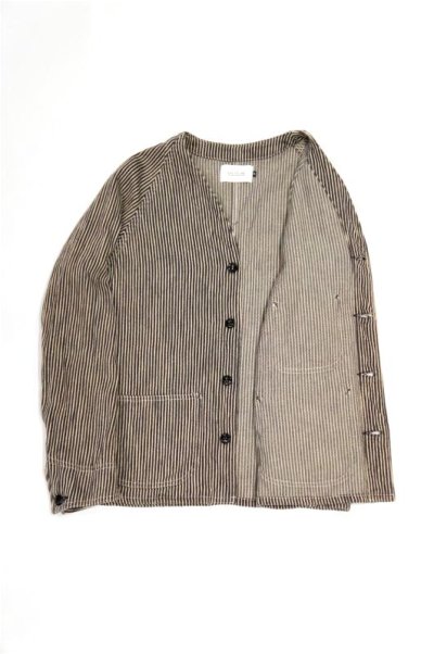 画像2: CAL O LINE　STRIPE ENGINEERS JACKET（CHARCOAL）
