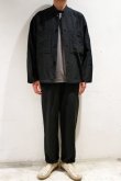 画像2: STILL BY HAND　CUPRO / COTTON / LINEN EASY PANTS(INK BLACK) (2)