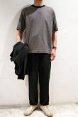 画像3: STILL BY HAND　BORDER S/S T-SHIRT(GREY×BLACK) (3)