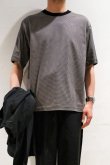 画像4: STILL BY HAND　BORDER S/S T-SHIRT(GREY×BLACK) (4)
