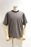 画像2: STILL BY HAND　BORDER S/S T-SHIRT(GREY×BLACK) (2)