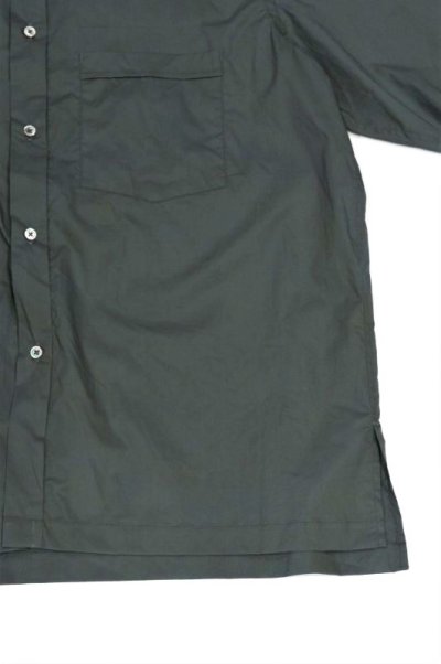 画像3: STILL BY HAND　BROAD HALF SLEEVE SHIRT(CHARCOAL)
