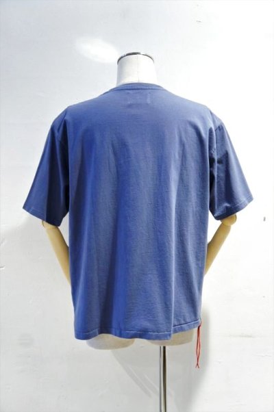 画像1: CAL O LINE　SOLID COLOR POCKET S/S TEE（BERRY）