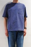 画像1: CAL O LINE　SOLID COLOR POCKET S/S TEE（BERRY） (1)