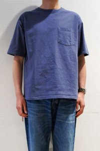 CAL O LINE　SOLID COLOR POCKET S/S TEE（BERRY）
