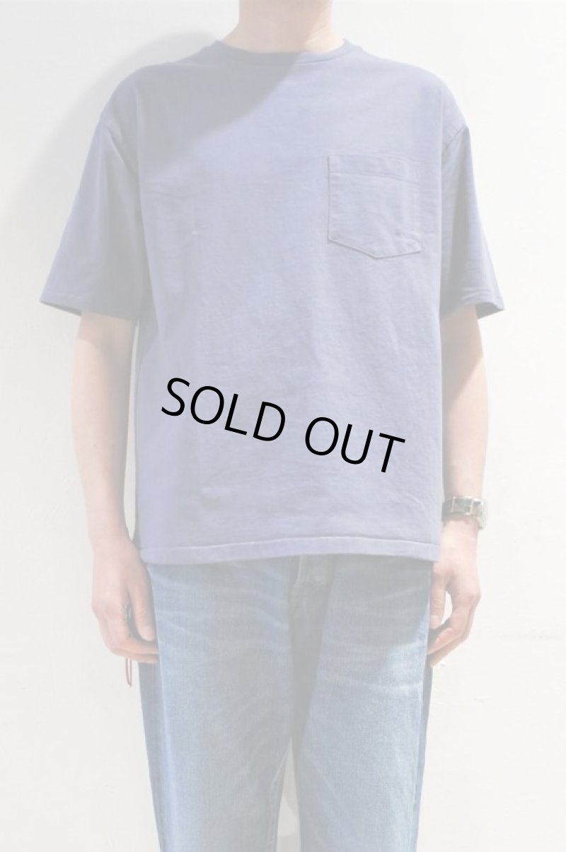 画像1: CAL O LINE　SOLID COLOR POCKET S/S TEE（BERRY） (1)