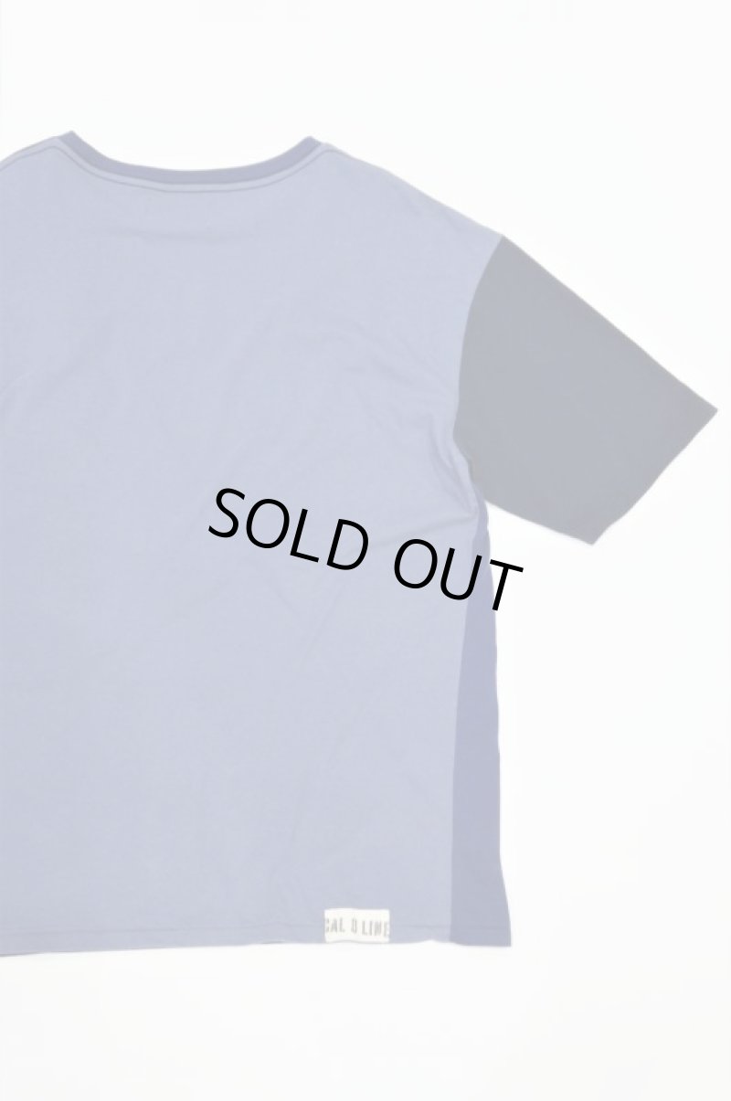 画像2: CAL O LINE　PALETTE S/S TEE（NAVY） (2)