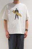 画像1: CAL O LINE　"KING OF POP" T-SHIRT（WHITE） (1)
