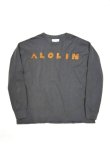 画像1: CAL O LINE　"ALOLIN" L/S TEE（BLACK） (1)