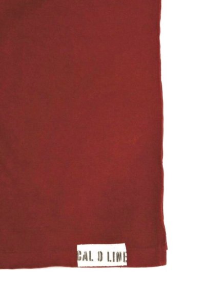 画像3: CAL O LINE　"ALOLIN" L/S TEE（BURGUNDY）