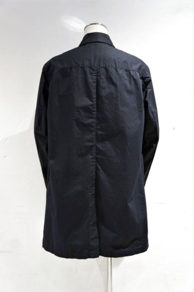 画像1: MANUAL ALPHABET　OVERDYED TWILL SHIRT COAT（SUMIKURO）
