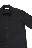 画像2: MANUAL ALPHABET　OVERDYED TWILL SHIRT COAT（SUMIKURO） (2)