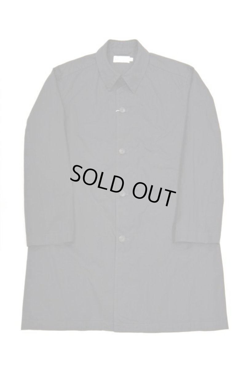 画像1: MANUAL ALPHABET　OVERDYED TWILL SHIRT COAT（SUMIKURO） (1)