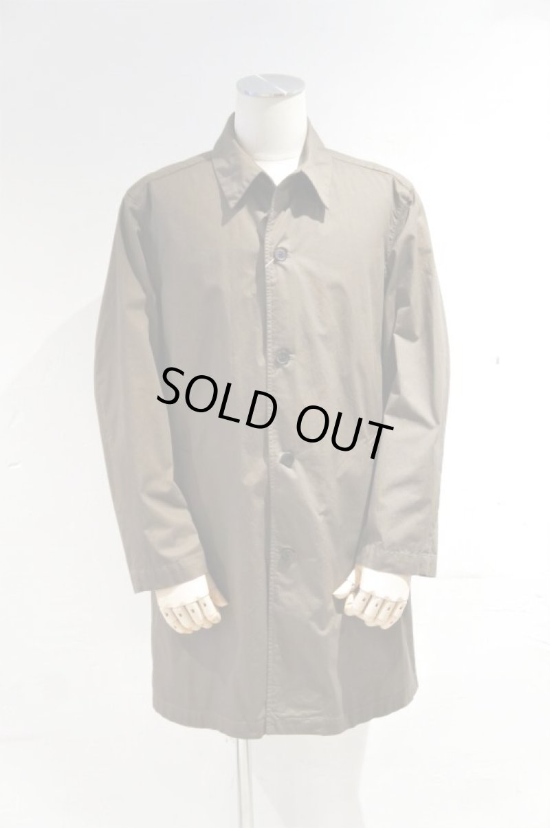 画像4: MANUAL ALPHABET　OVERDYED TWILL SHIRT COAT（KHAKI BROWN） (4)