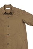 画像6: MANUAL ALPHABET　OVERDYED TWILL SHIRT COAT（KHAKI BROWN） (6)