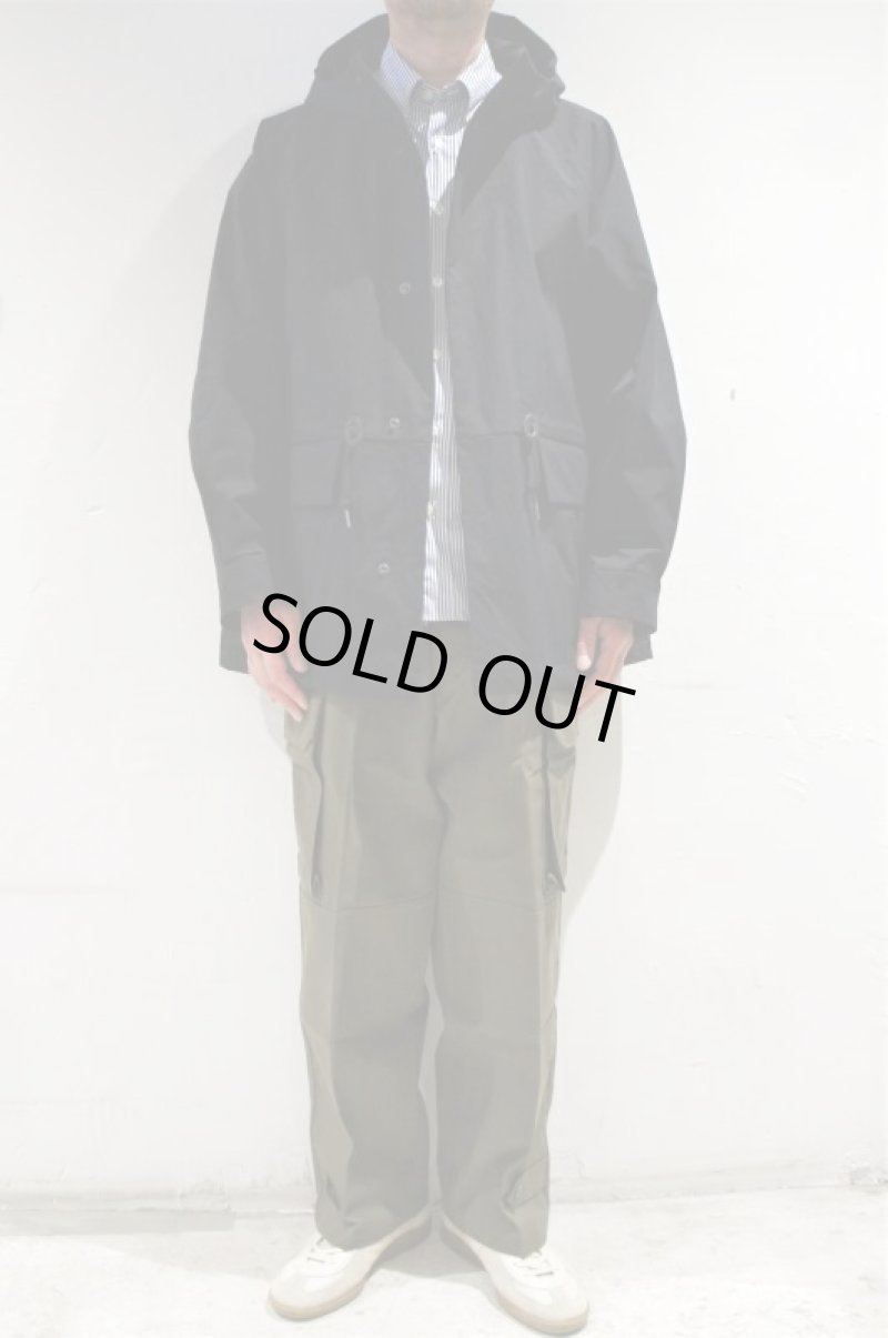 画像3: STILL BY HAND　SOLOTEX HOODED BLOUSON(BLACK) (3)