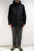 画像2: STILL BY HAND　SOLOTEX HOODED BLOUSON(BLACK) (2)