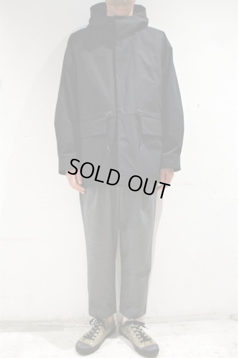 画像2: STILL BY HAND　SOLOTEX HOODED BLOUSON(BLACK) (2)