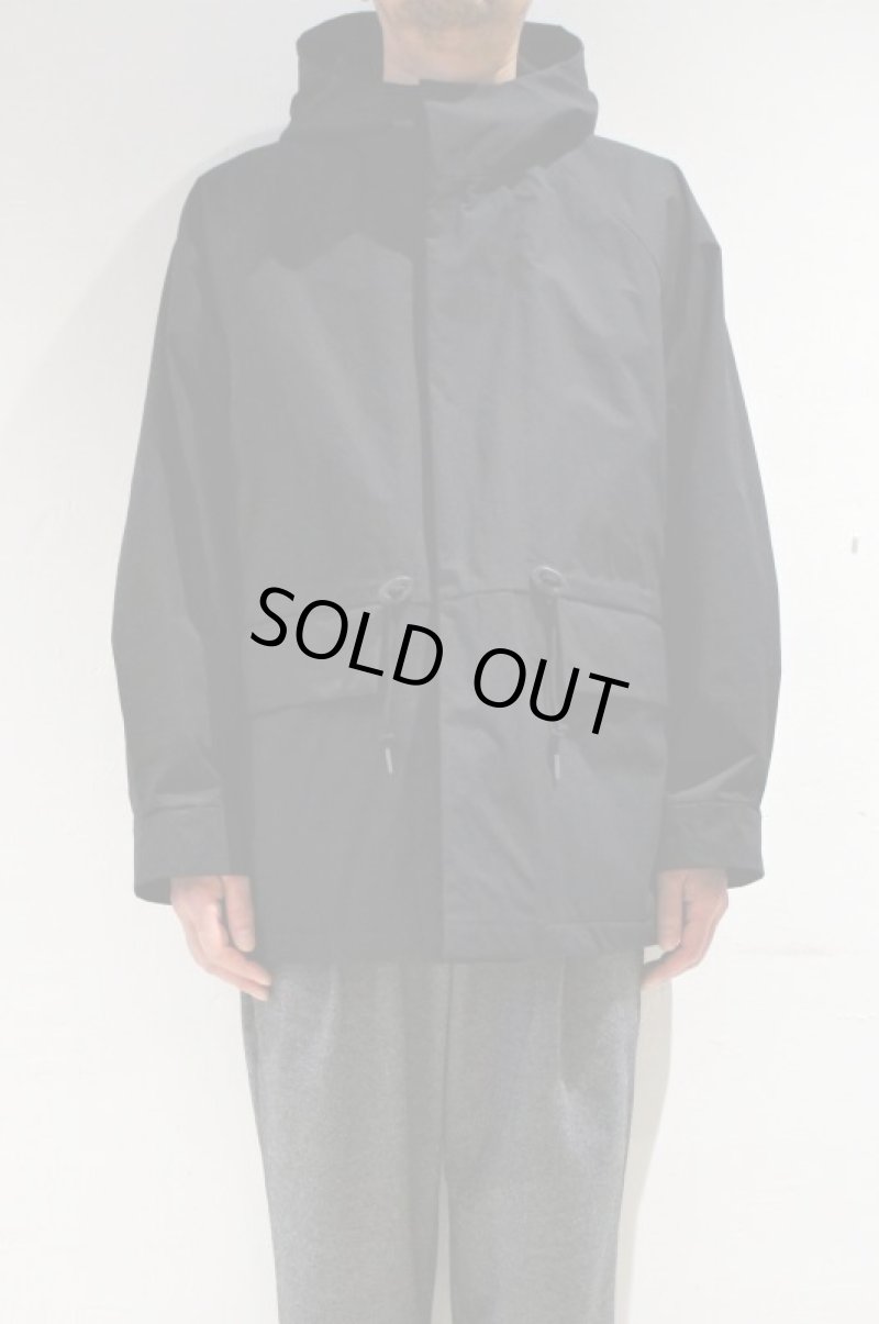 画像1: STILL BY HAND　SOLOTEX HOODED BLOUSON(BLACK) (1)