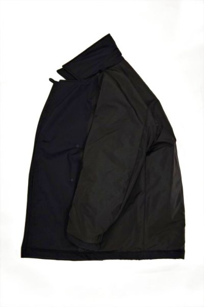 画像3: STILL BY HAND　THINSULATE PEA COAT(BLACK)