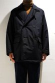 画像9: STILL BY HAND　THINSULATE PEA COAT(BLACK) (9)