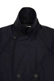 画像3: STILL BY HAND　THINSULATE PEA COAT(BLACK) (3)