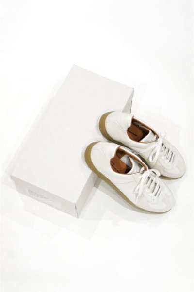 画像1: REPRODUCTION OF FOUND　GERMAN MILITARY TRAINER(WHITE)