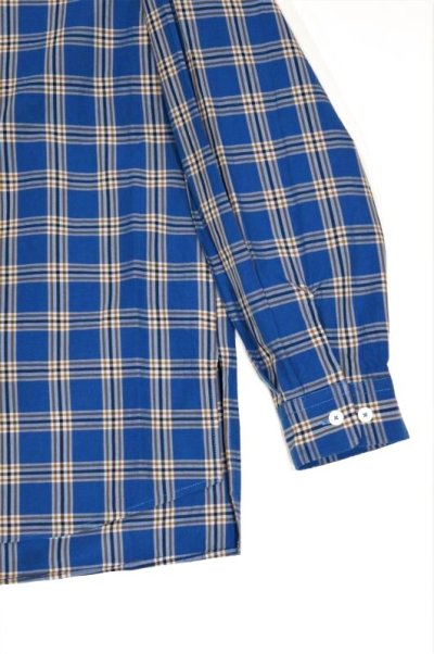 画像3: MANUAL ALPHABET　DESERT SONG L/S SHIRT（BLUE/BROWN）
