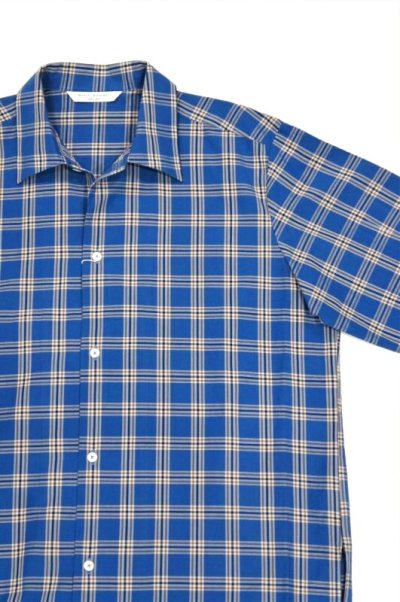 画像2: MANUAL ALPHABET　DESERT SONG L/S SHIRT（BLUE/BROWN）