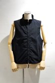 画像3: STILL BY HAND　NYLON ZIP VEST(INK BLACK) (3)