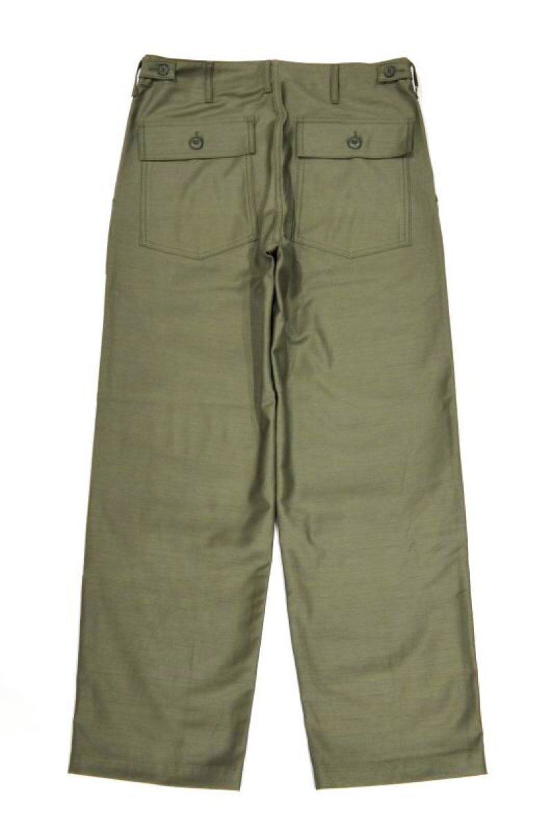 画像1: ORDINARY FITS SURPLUS UTILITY PANTS(OLIVE)