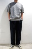 画像5: STILL BY HAND　WOOL / LINEN EASY SLACKS(NAVY) (5)