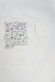画像2: CAL O LINE　"LOS ALAMOS" MAP T-SHIRT（WHITE） (2)