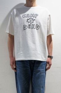 CAL O LINE　"CAMP IS DEAD"  T-SHIRT（WHITE）