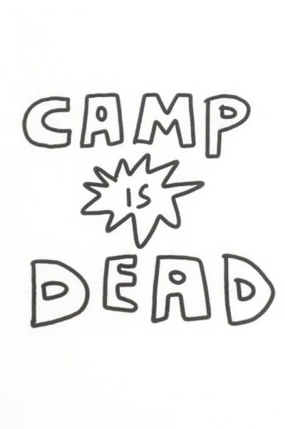 画像5: CAL O LINE　"CAMP IS DEAD"  T-SHIRT（WHITE）