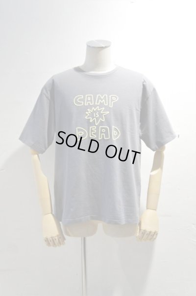 画像3: CAL O LINE　"CAMP IS DEAD"  T-SHIRT（CHARCOAL）