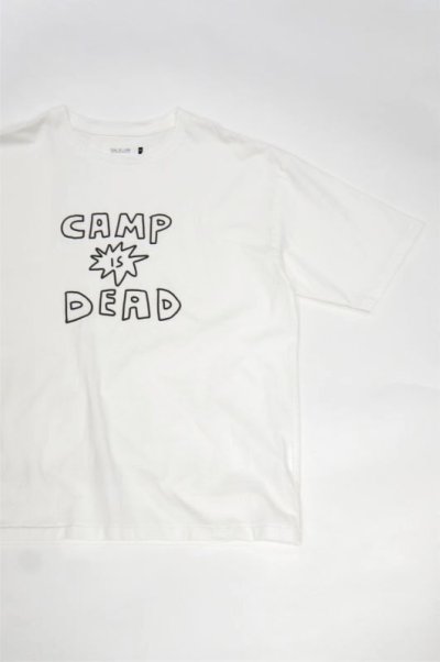 画像4: CAL O LINE　"CAMP IS DEAD"  T-SHIRT（WHITE）