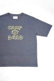 画像1: CAL O LINE　"CAMP IS DEAD"  T-SHIRT（CHARCOAL） (1)
