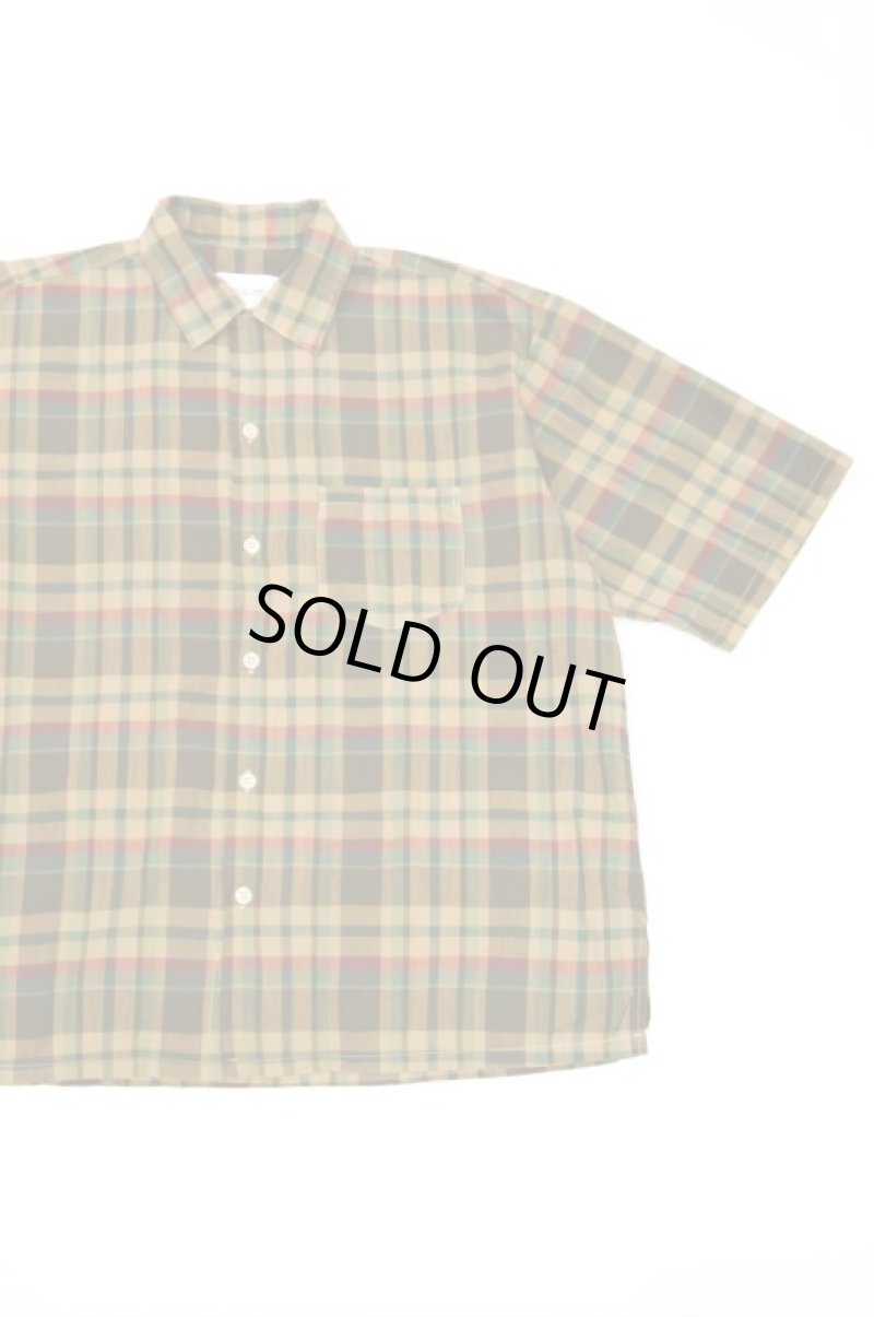 画像1: CAL O LINE　TROPICAL MADRAS SHIRT（GREEN） (1)
