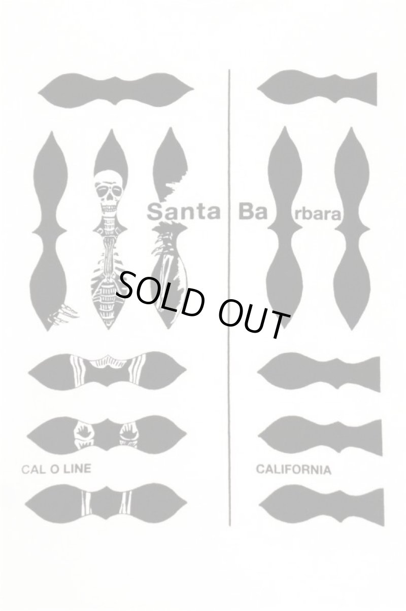 画像1: CAL O LINE　"SANTA BARBARA"  T-SHIRT（OFF WHITE） (1)