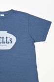 画像2: ORDINARY FITS　PRINT-T/BELL'S(NAVY) (2)