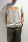 画像1: ORDINARY FITS　PRINT-T/CHEESE(ECRU) (1)