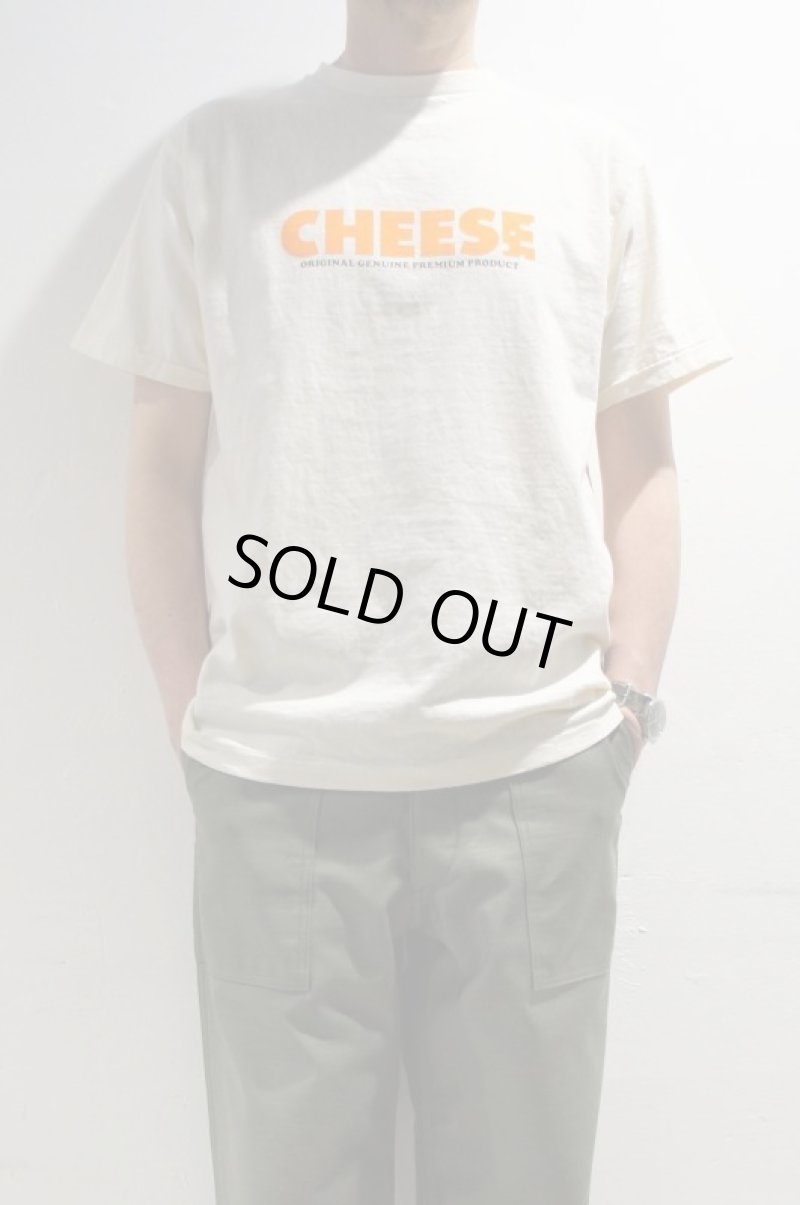 画像1: ORDINARY FITS　PRINT-T/CHEESE(ECRU) (1)
