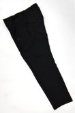 画像4: STILL BY HAND　SEERSUCKER TAPERED EASY PANTS(BLACK) (4)
