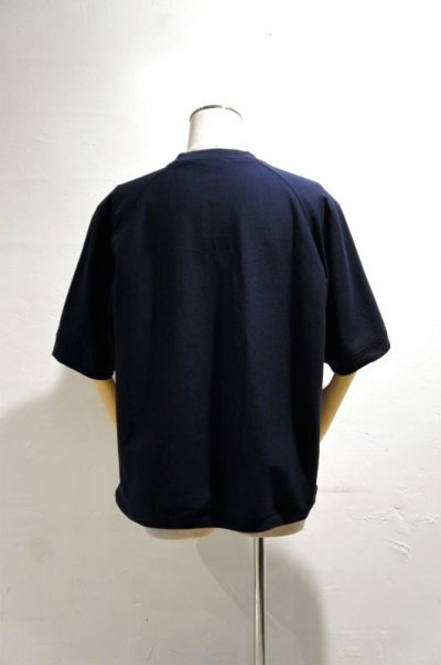 画像1: STILL BY HAND　SWEAT LIKE S/S T-SHIRT(NAVY)