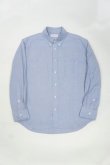 画像4: MANUAL ALPHABET　SUPIMA OX B.D. SHIRT / Bulging Fit（NAVY） (4)
