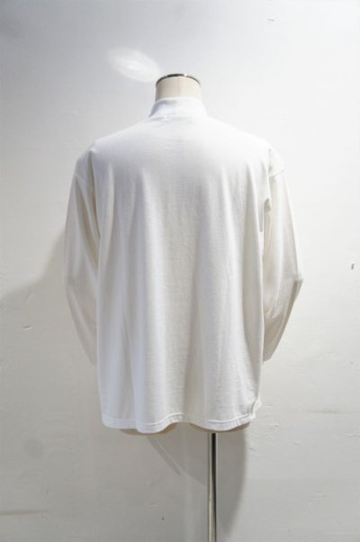画像1: ORDINARY FITS　MOCK NECK PULLOVER(OFF WHITE)