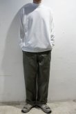 画像1: ORDINARY FITS　MOCK NECK PULLOVER(OFF WHITE) (1)